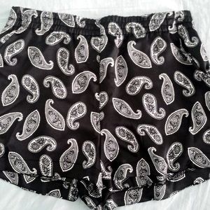 Paisley Pattern Shorts